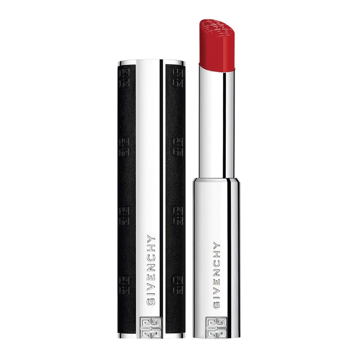 Le Rouge Interdit Satin Hydrating Lipstick, #329 Rouge Enflammé