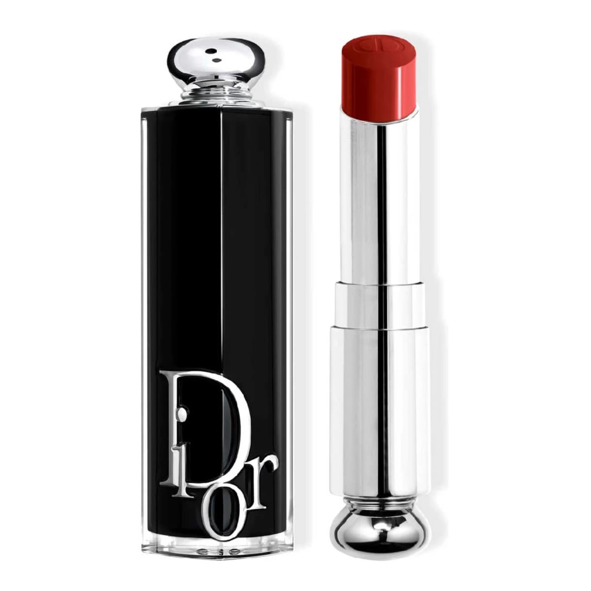 Addict Shine Refillable Lipstick, #845 Vinyl Red