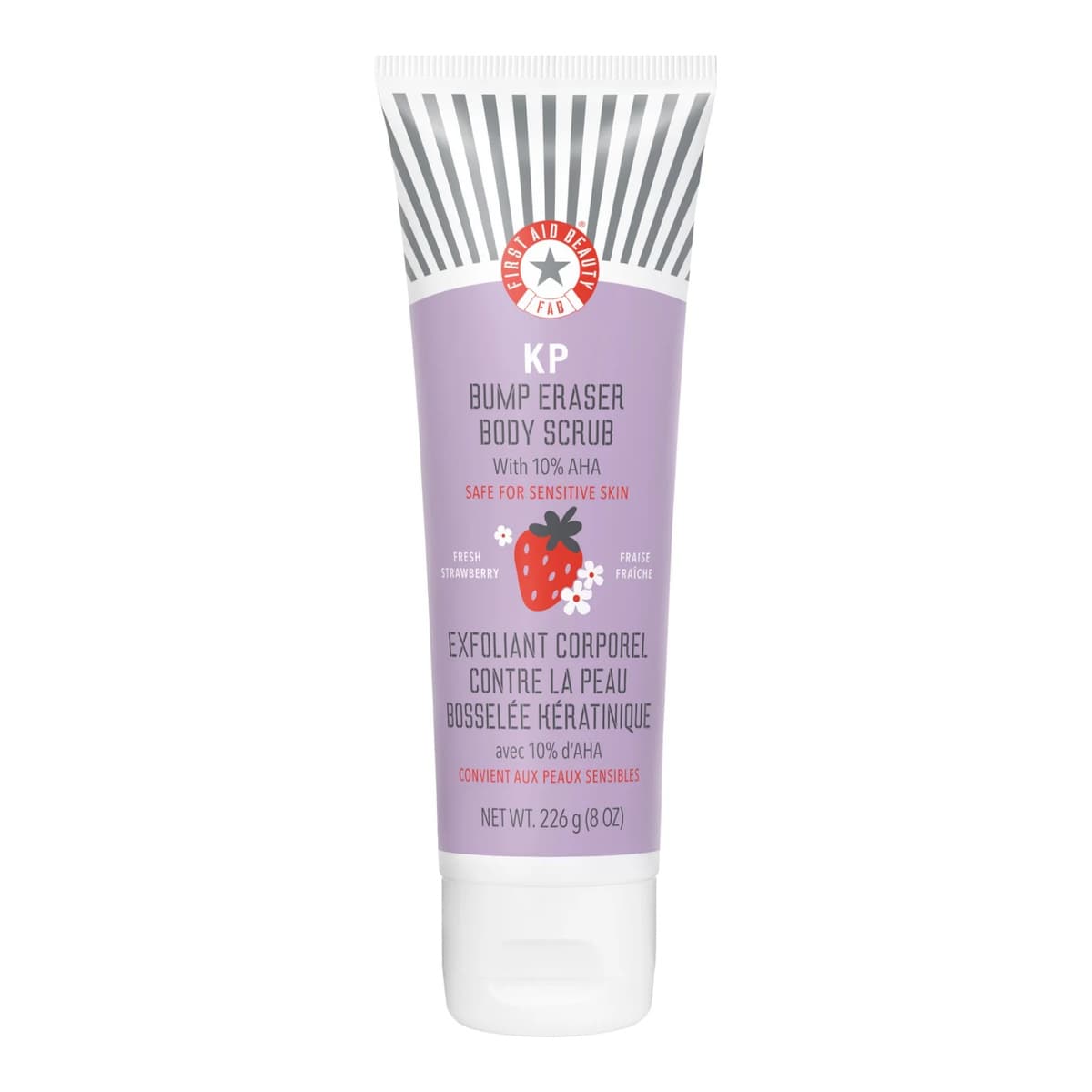 KP Bump Eraser Body Scrub with 10% AHA - Body Exfoliant for Keratosis Pilaris