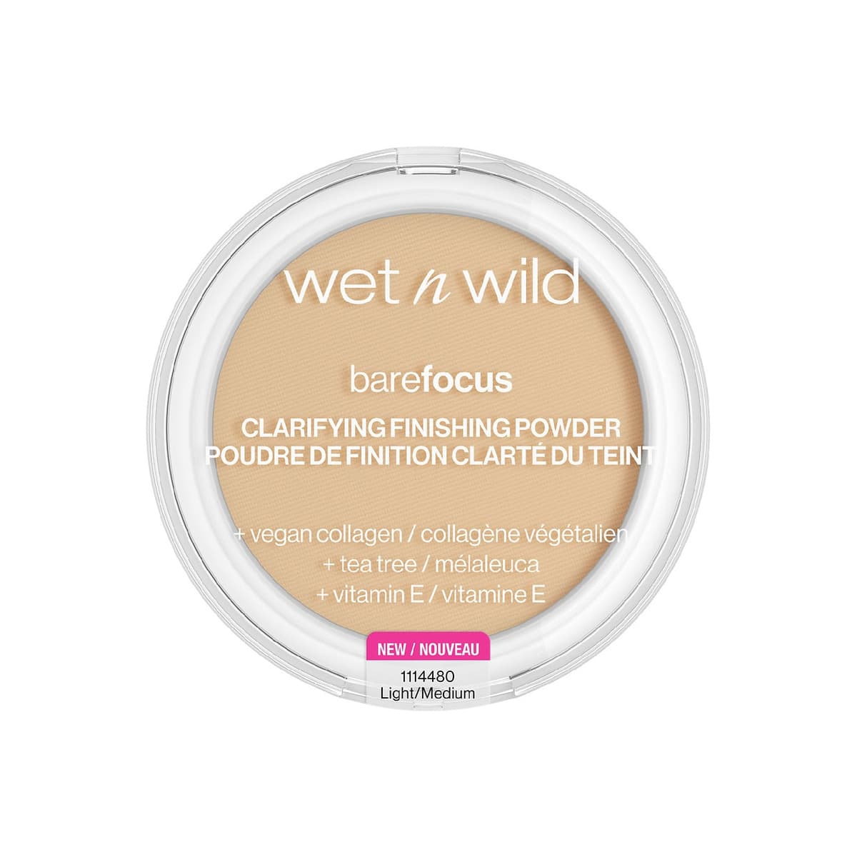 Bare Focus Clarifying Finishing Powder, Light/Medium