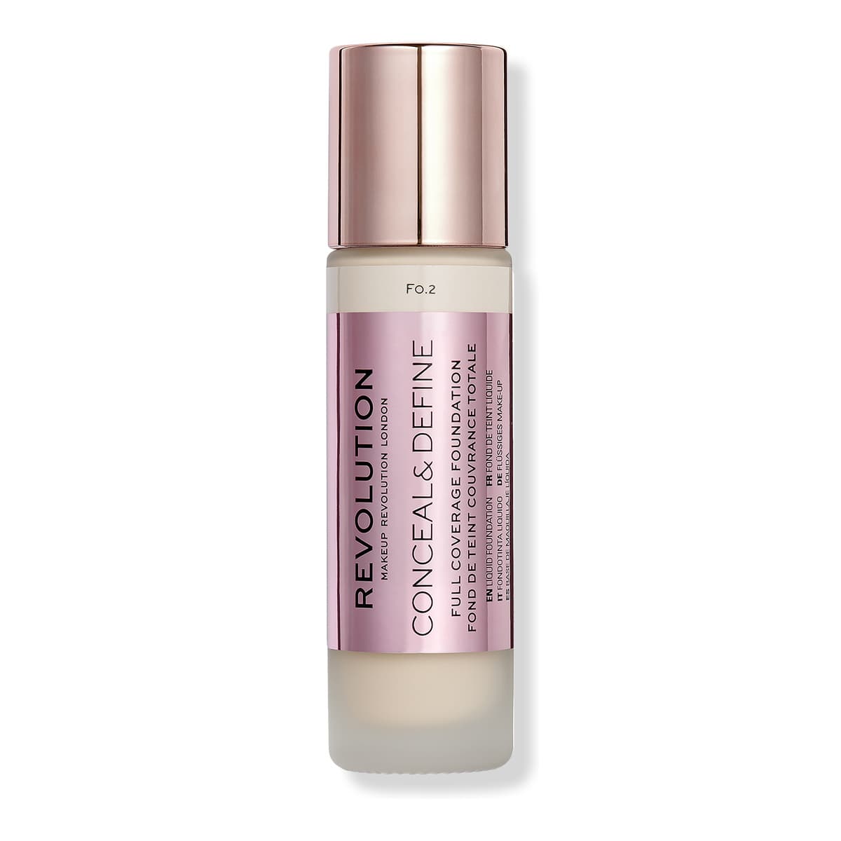 Conceal & Define Full Coverage Foundation, F0.2