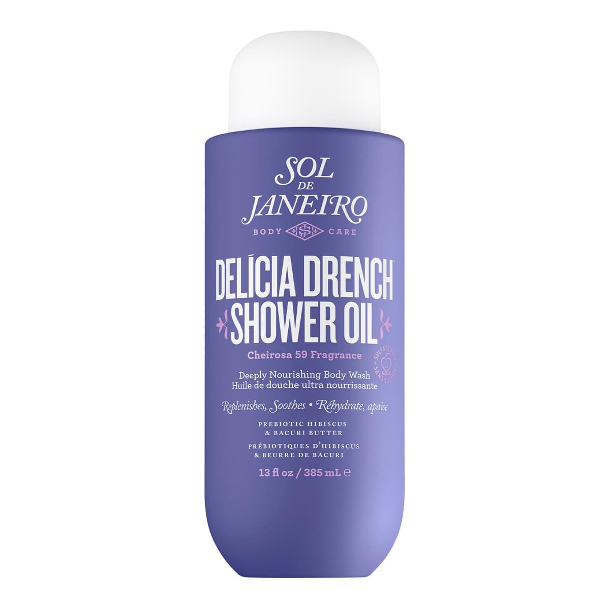 Delícia Drench™ Moisturizing Shower Oil for Dry Skin