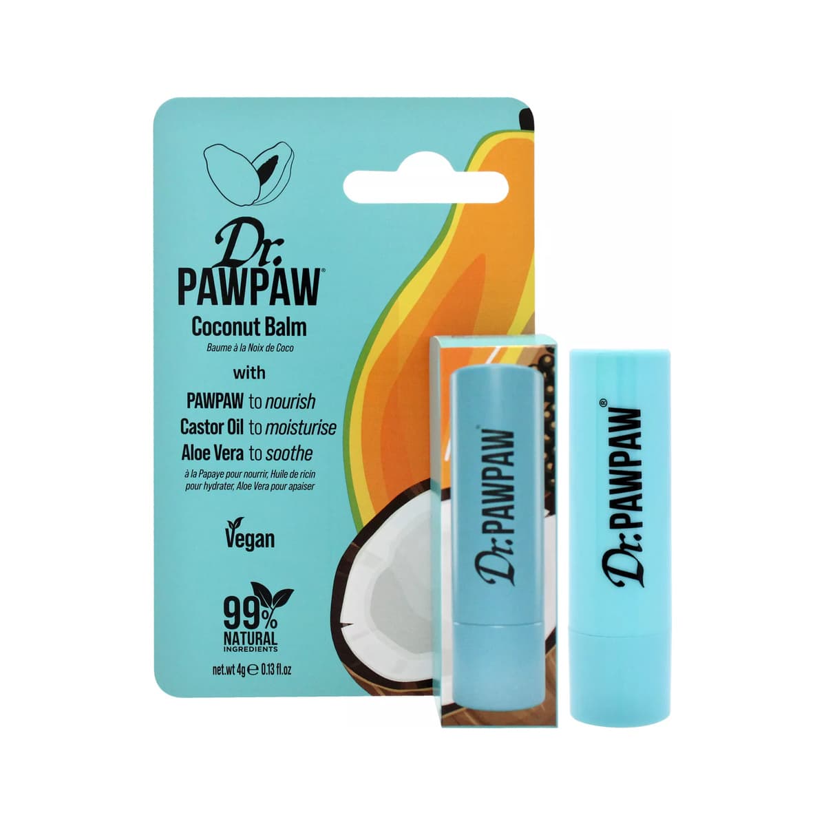 Lip Balm - Coconut by Dr. PawPaw for Women - Lip Balm