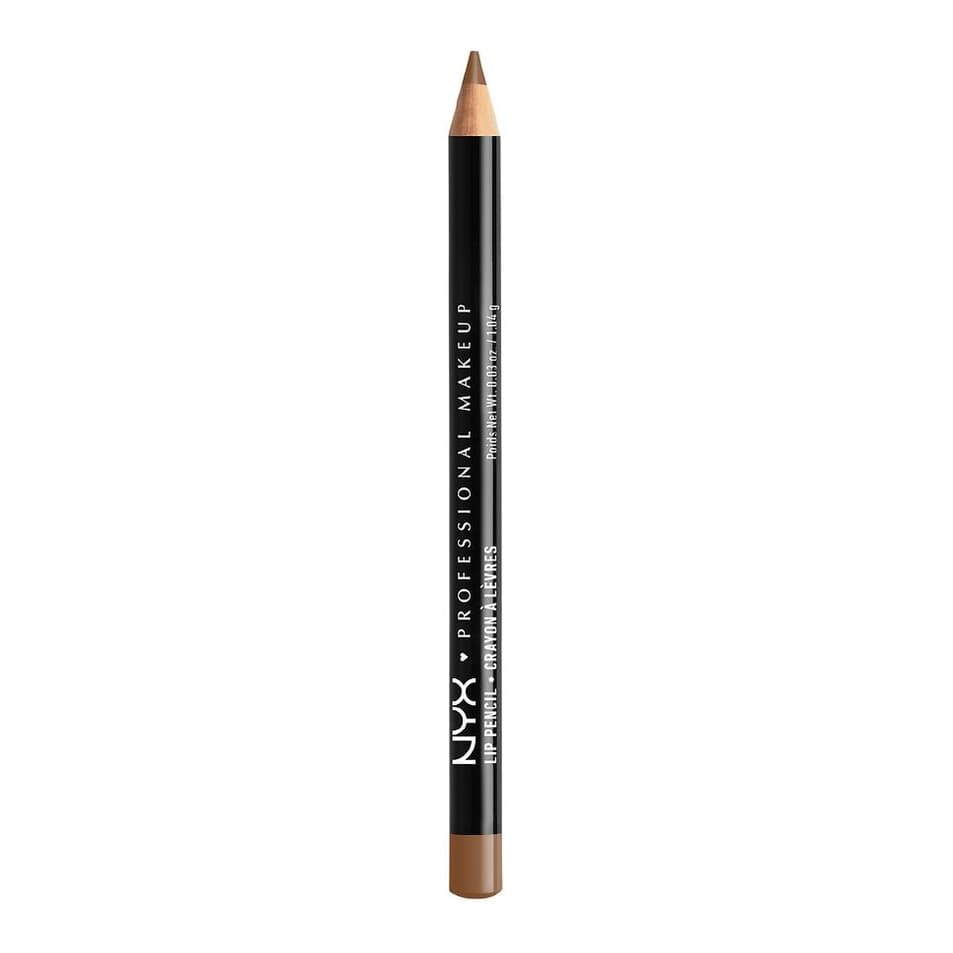 Slim Lip Pencil Creamy Long-Lasting Lip Liner, Brown