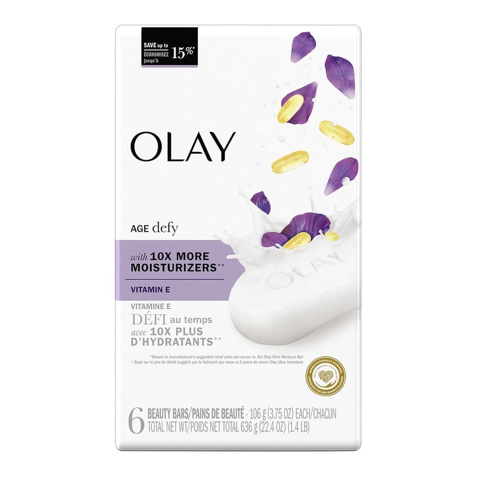 Age Defy Bar Soap, Vitamin E