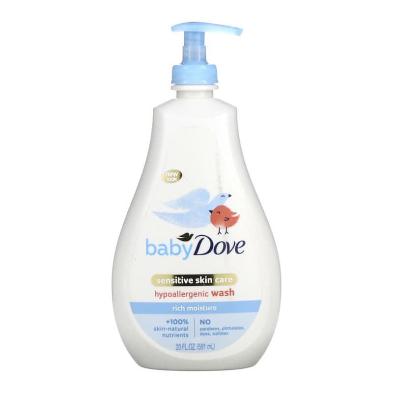 Baby, Sensitive Skin Care, Hypoallergenic Wash, Rich Moisture