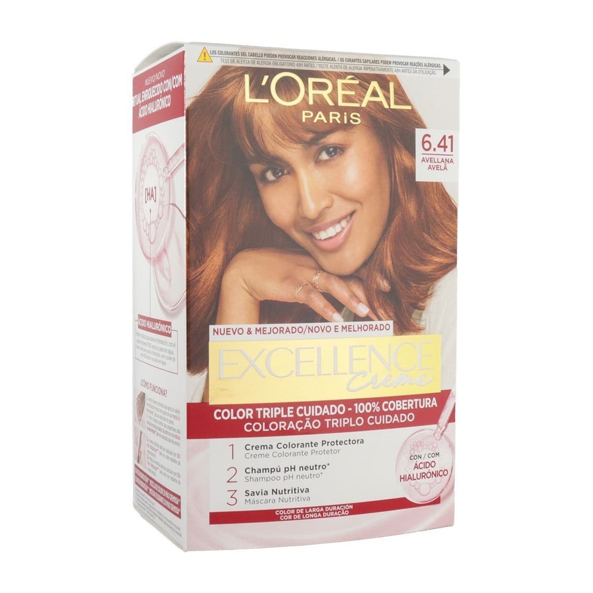 Excellence Creme Hair Dye 6.41 Natural Hazelnut