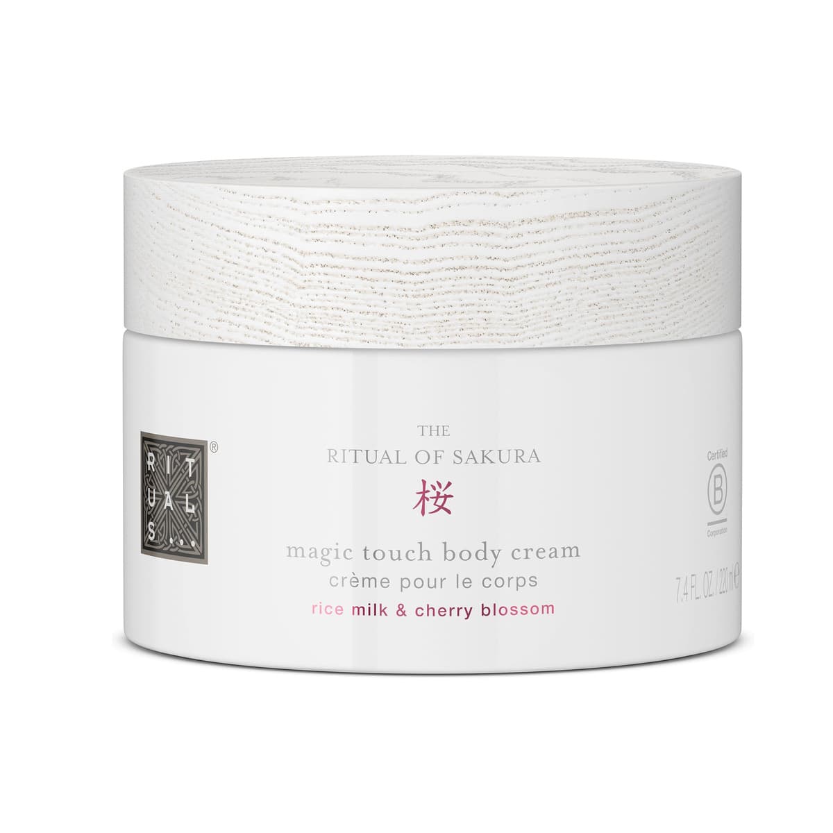 The Ritual of Sakura Floral Cherry Blossom & Rice Milk Moisturising Body Cream
