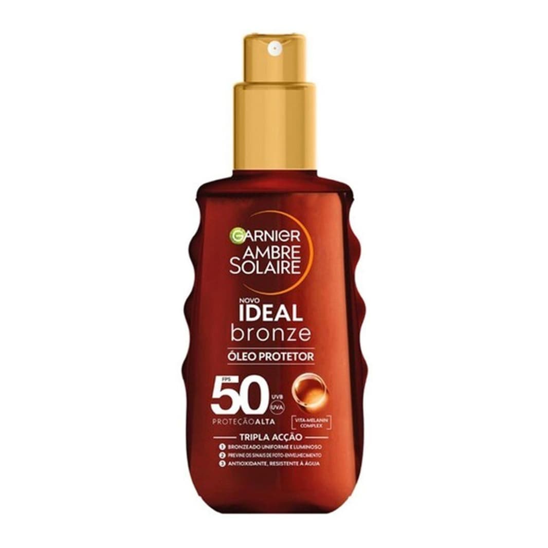 Ambre Solaire Ideal Bronze Protective Oil SPF50