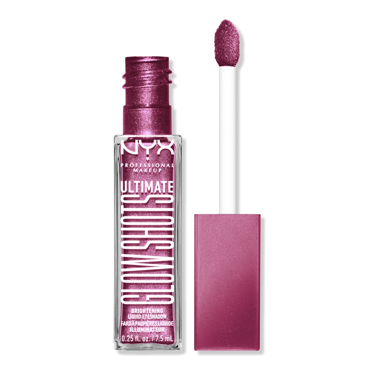 Ultimate Glow Shots Vitamin C Infused Liquid Eyeshadow, Plum Player