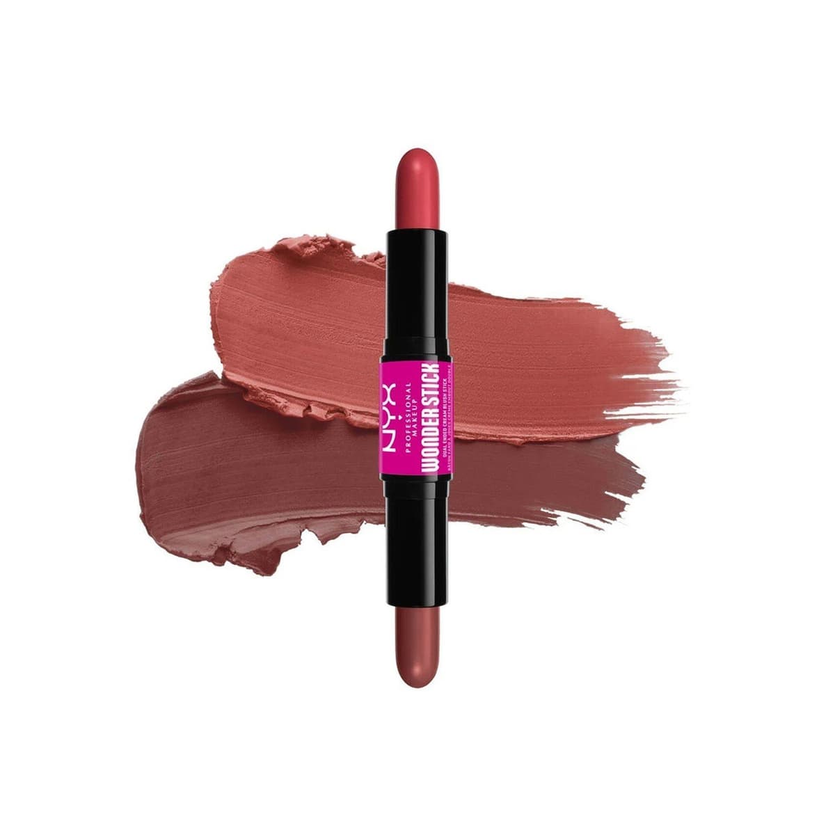 Pro Makeup Wonder Stick Dual-Ended Cream Blush Stick 03 Coral + Deep Peach 2x (2x )