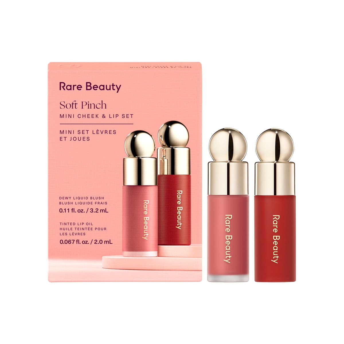 Mini Soft Pinch Liquid Blush and Lip Oil Set