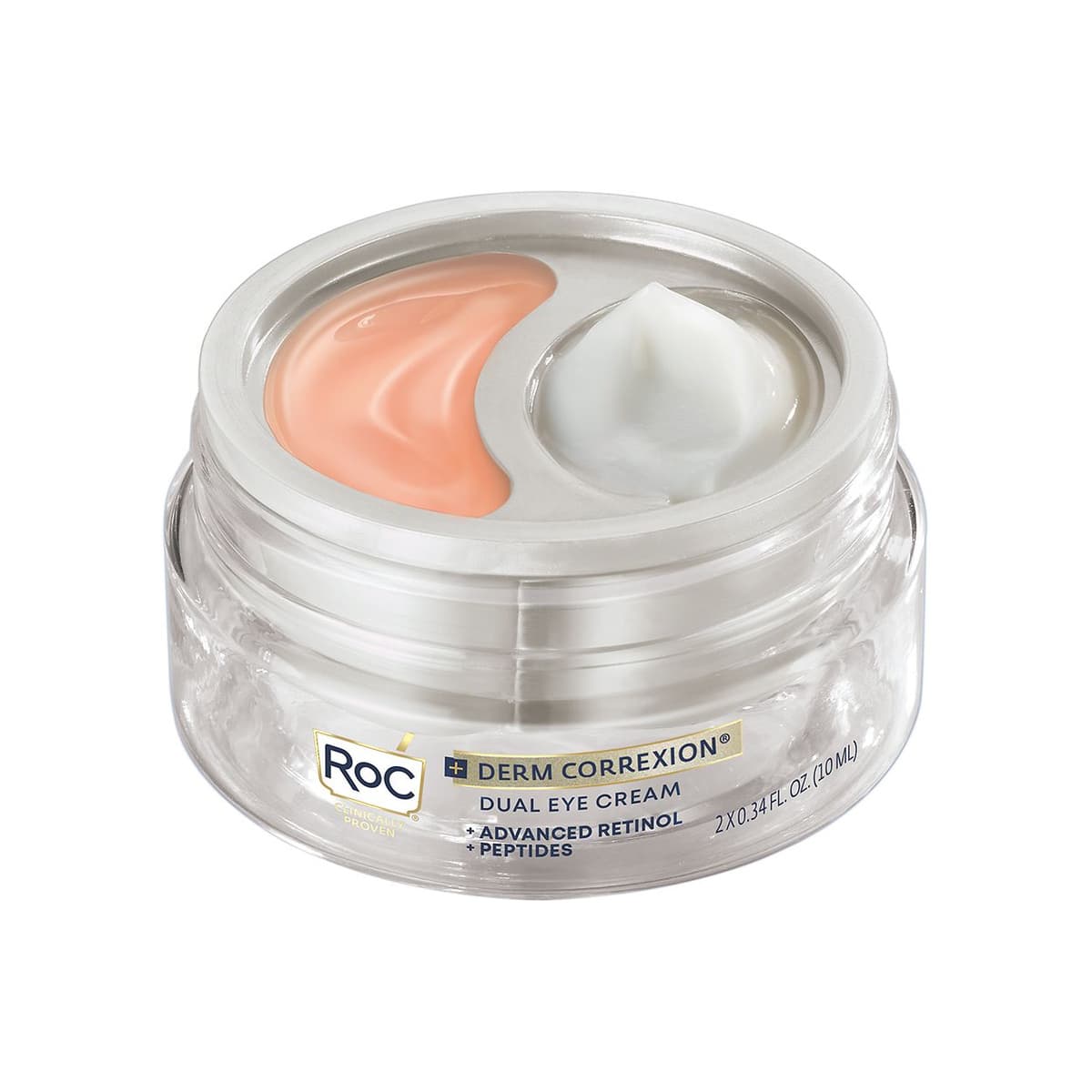 Derm Correxion Dual Eye Cream Advanced Retinol & Peptides Fragrance-Free