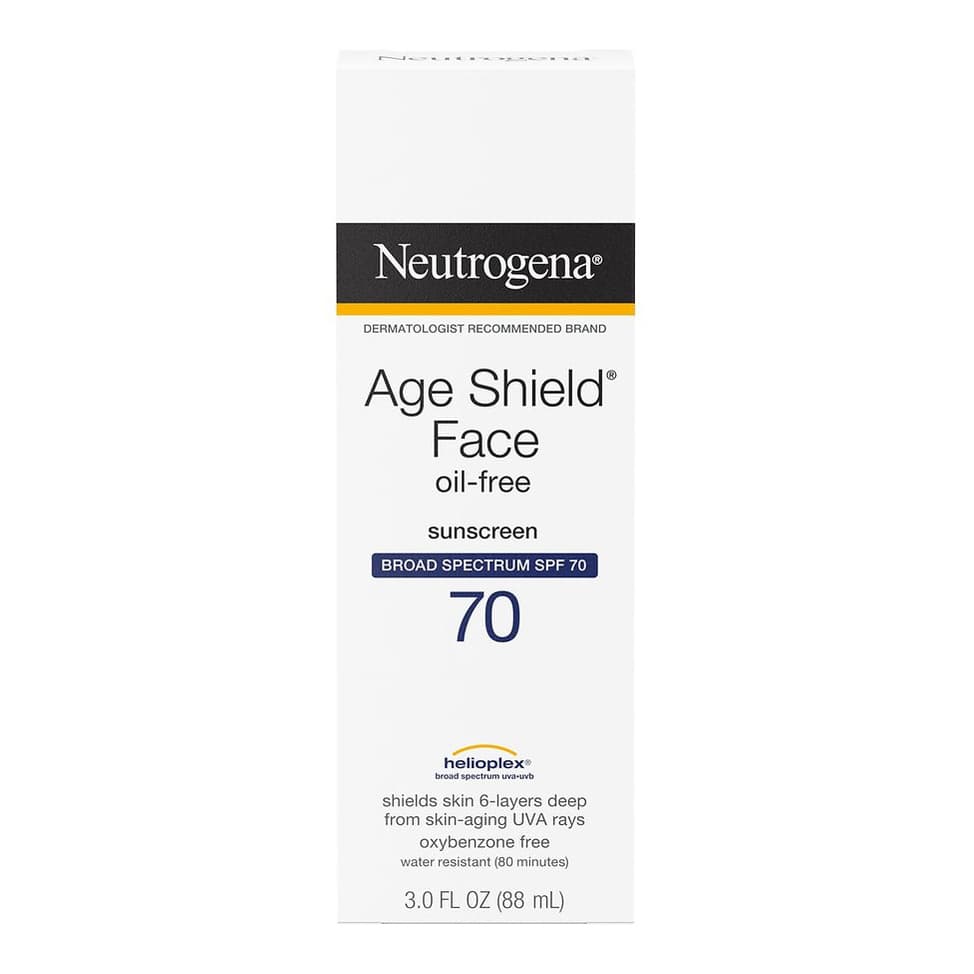 Age Shield Face Oil-Free Sunscreen