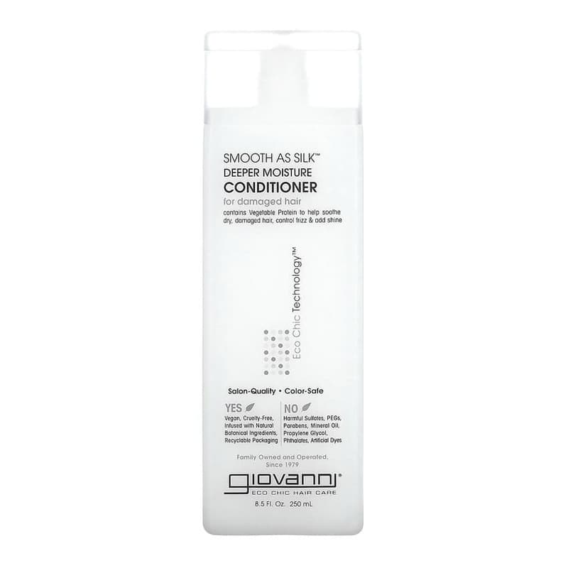 Smooth As Silk, Deeper Moisture Conditioner, For Damaged Hair