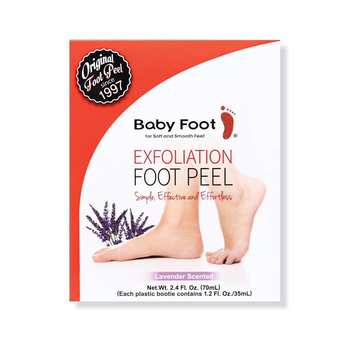 Original Exfoliation Lavender Scented Foot Peel
