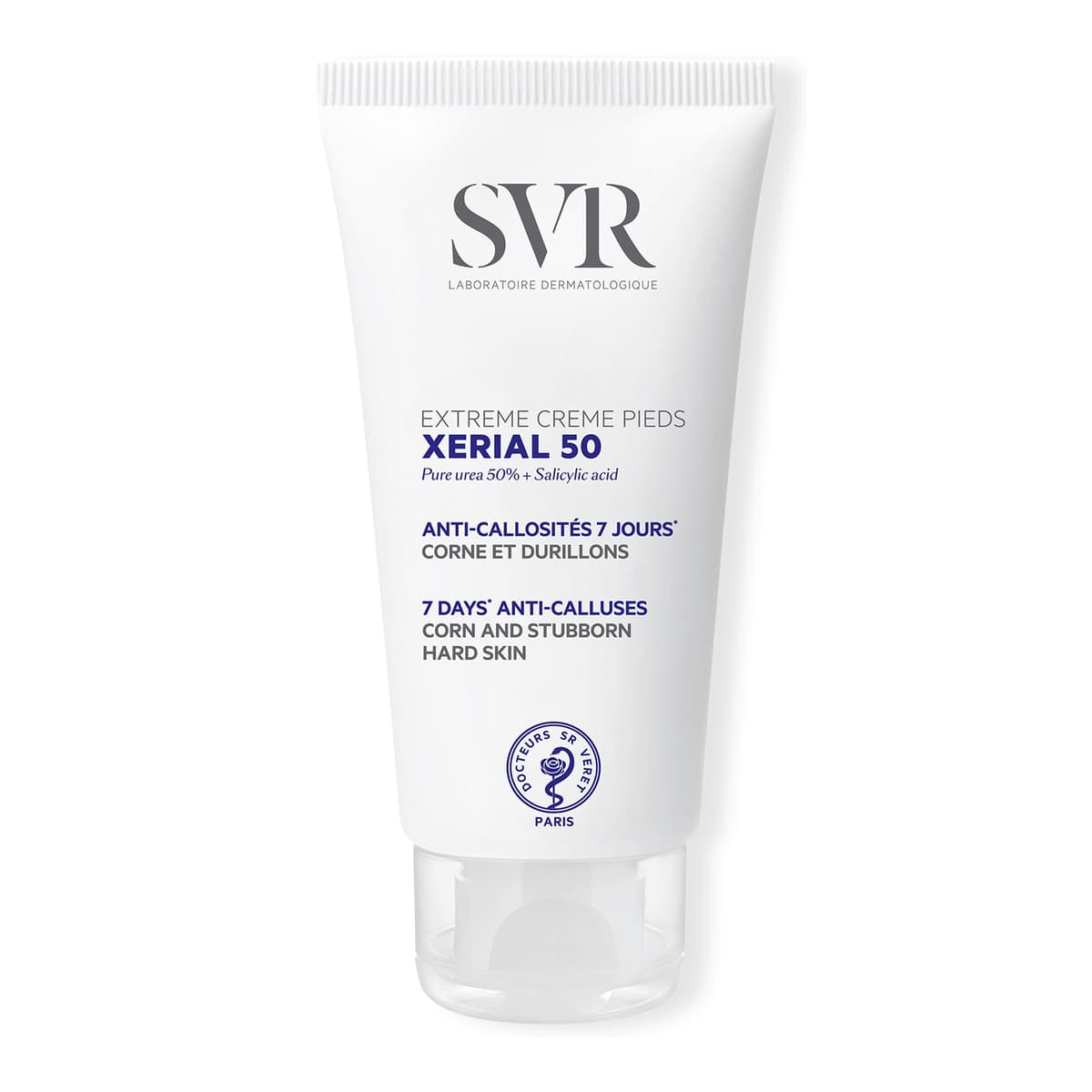SVR Xerial 50 Hard-Skin Intensive Foot Cream for Tackling Hard, Thickened + Calloused Skin