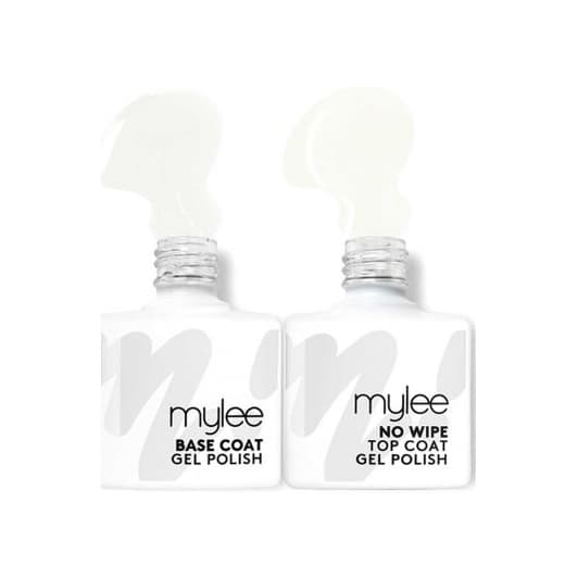Gel Polish Base and No Wipe Top Coat Duo