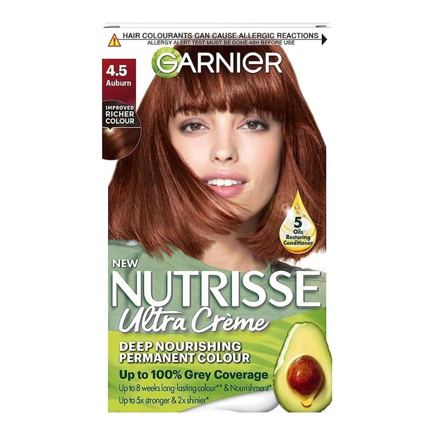 Nutrisse Ultra Crème Permanent Hair Dye 4.5 Auburn