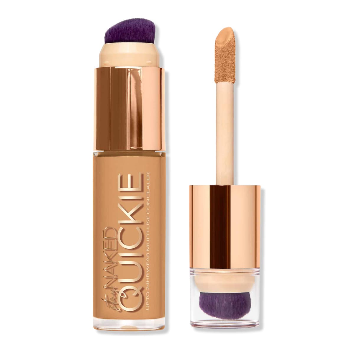 Quickie 24HR Full-Coverage Waterproof Concealer, 50WY Tan Warm Yellow