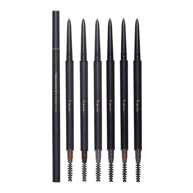 Waterproof Slim Brow Pencil, Deep Brown