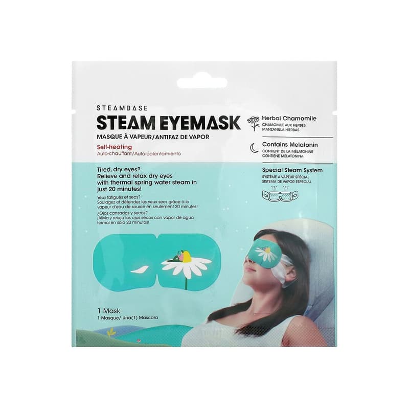 Steam Eye Mask, Herbal Chamomile