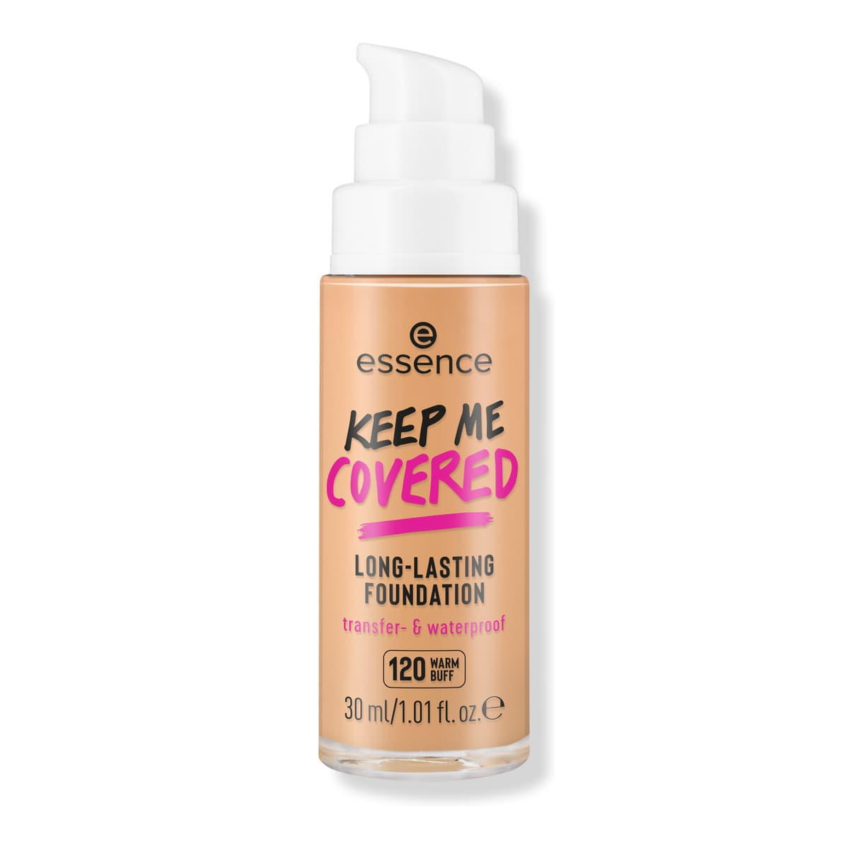 Keep Me Covered Long-Lasting Foundation, Warm Buff