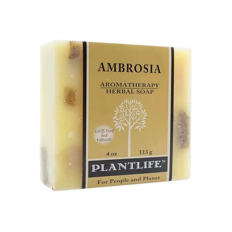 Ambrosia Bar Soap - Moisturizing and Soothing Soap for Your Skin - Hand Crafted Using Plant-Based Ingredients - Made in California Bar