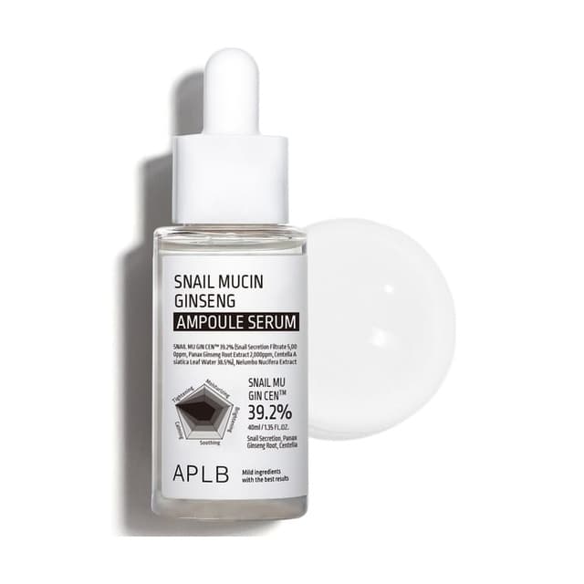 Snail Mucin Ginseng Ampoule Serum