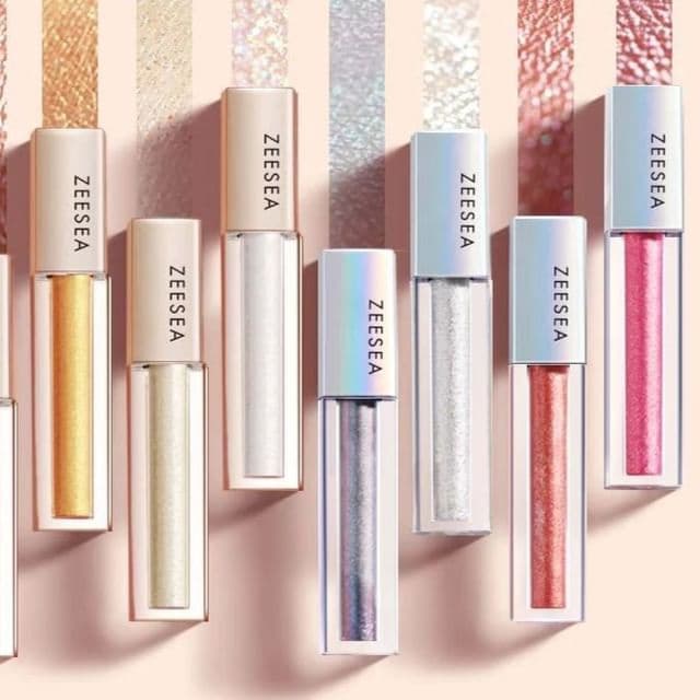 New Glitter Liquid Eyeshadow, #12 peachy soda