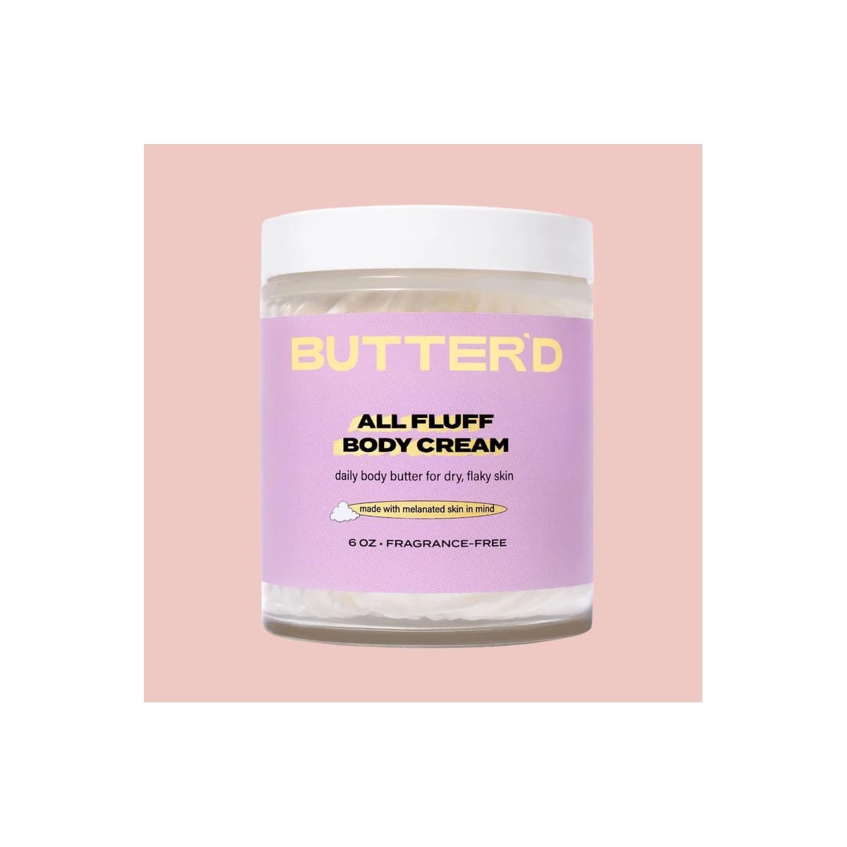All Fluff Fragrance-Free Body Cream