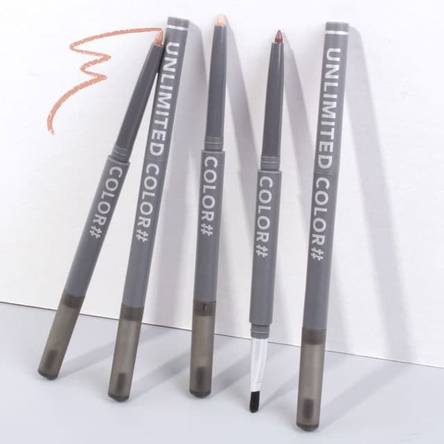 Dual Head Free-Artist Mousse Lip Liner Pen + Lip Brush, #02