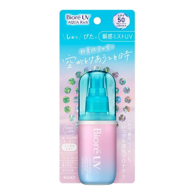 Biore UV Aqua Rich Aqua Protect Mist SPF 50 PA++++, Jasmine