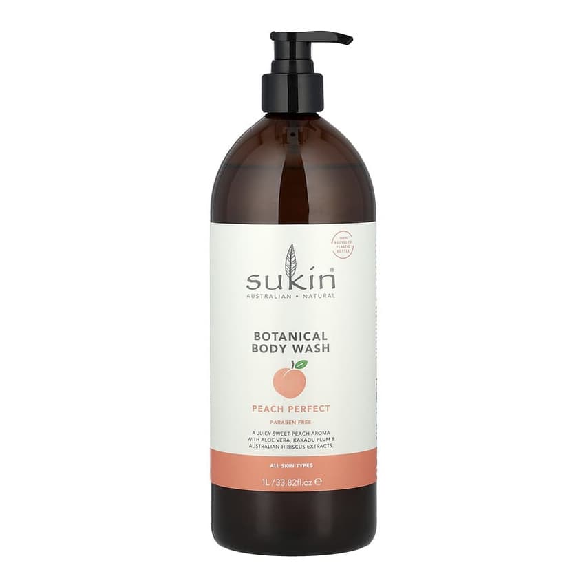 Botanical Body Wash, All Skin Types, Peach Perfect