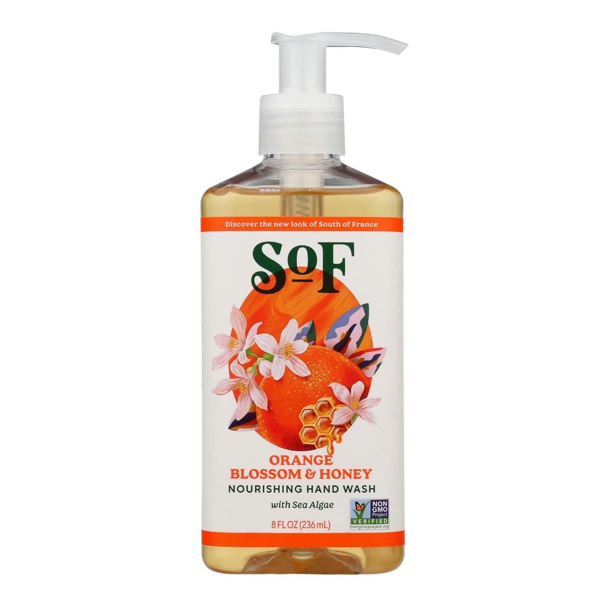 Orange Blossom and Honey Nourishing Hand Wash - 8 fz