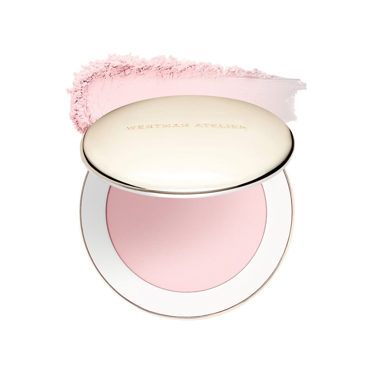 Vital Pressed Skincare Blurring Talc-Free Setting Powder, Pink Bubble