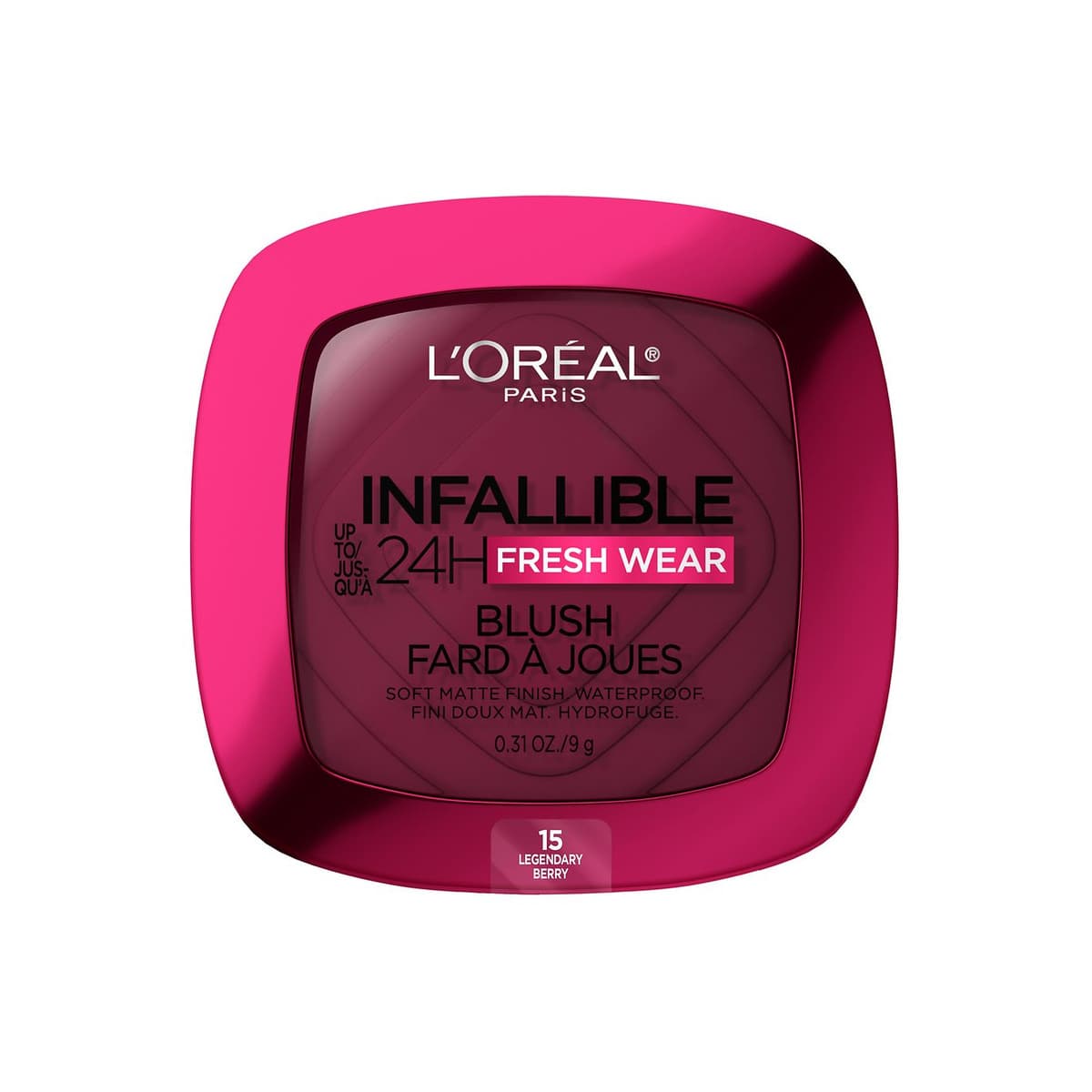 Infallible Up to 24H Fresh Wear Soft Matte Blush, Legendary Berry