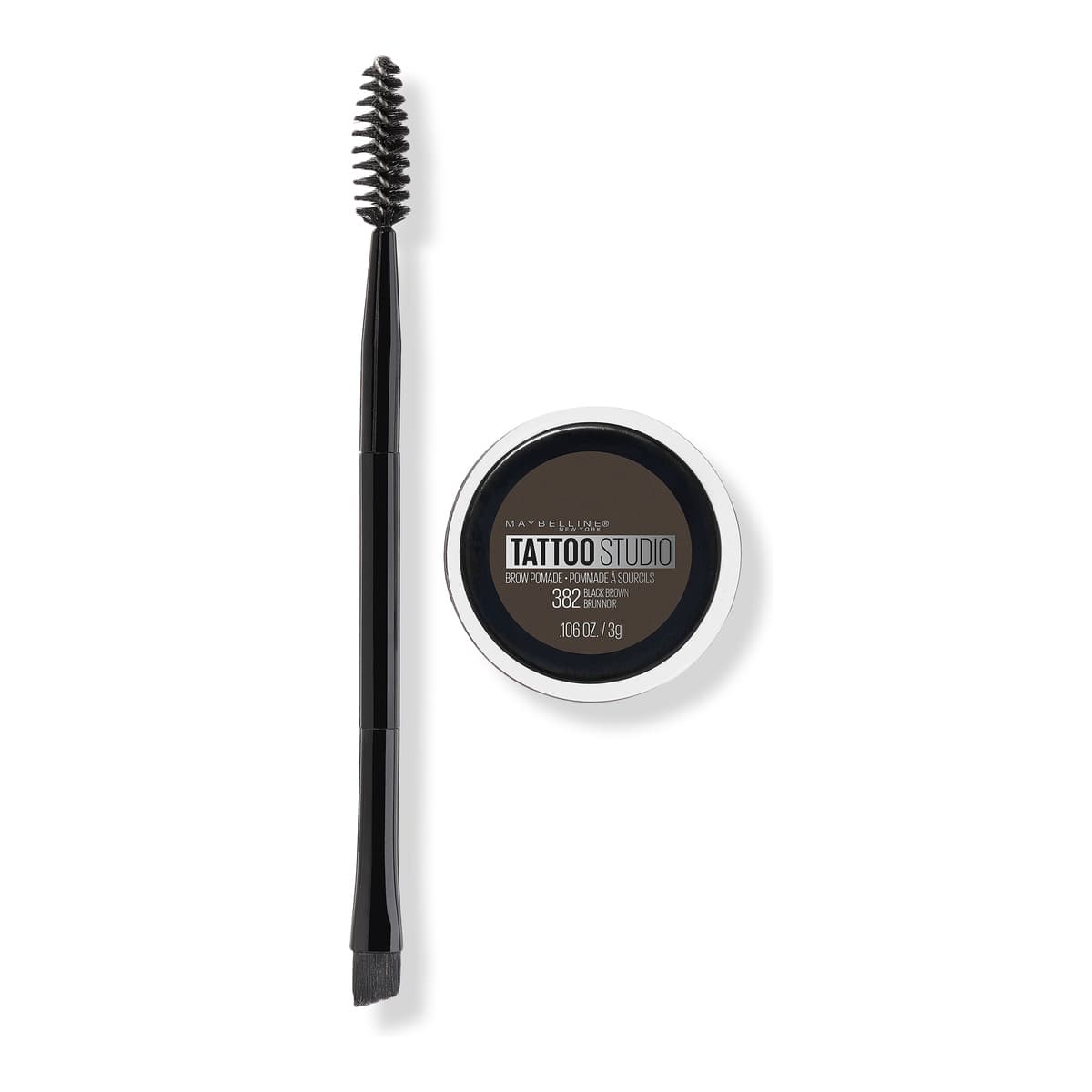 TattooStudio Brow Pomade, Black Brown