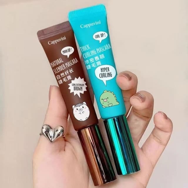 Natural Lengthening / Curling Mascara, Brown
