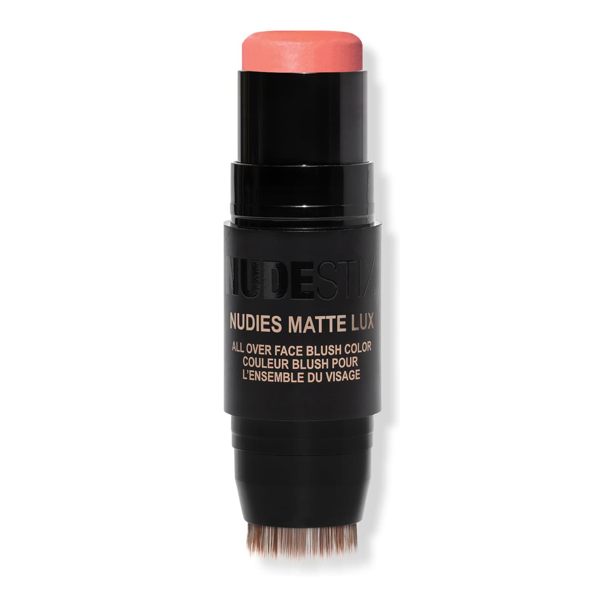NUDIES MATTE LUX All Over Face Blush Color, Pretty Peachy
