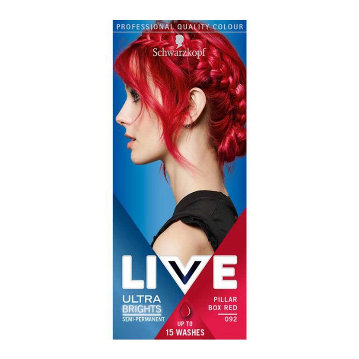 LIVE Pillar Box Red 092 Semi-Permanent Hair Dye