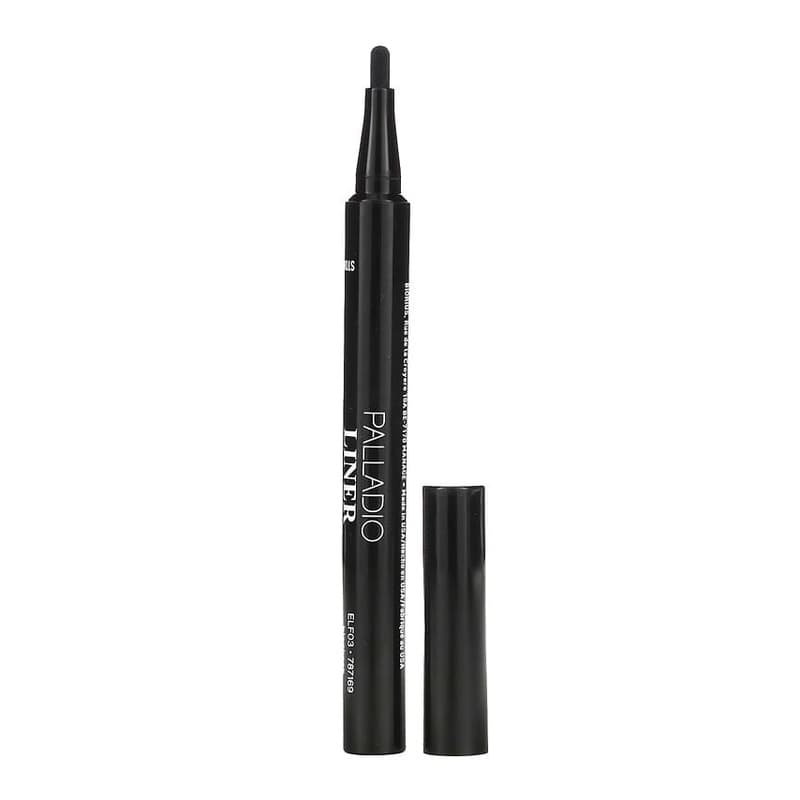 Liner Obsessed, 2-In-1 Ink Liner Marker, Blackest Black ELF03