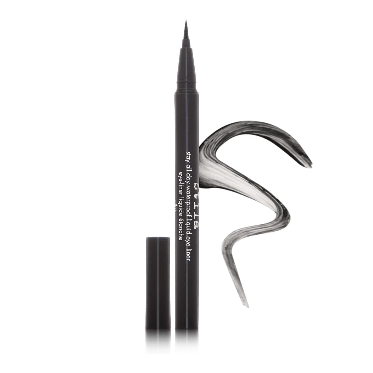 Stay All Day Waterproof Liquid Eye Liner, carbon black