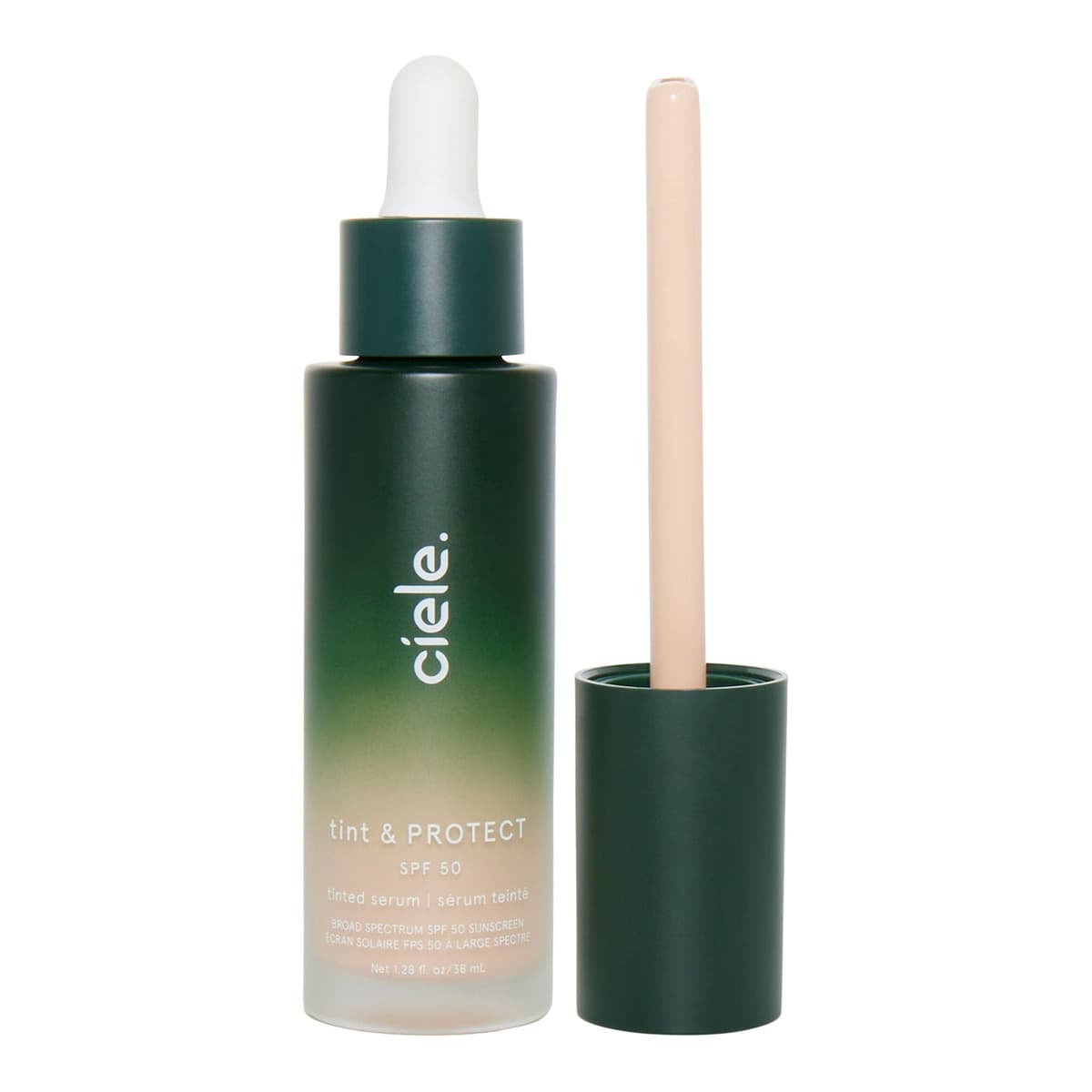 tint & PROTECT medium coverage serum foundation with SPF 50+, #02 | Fair