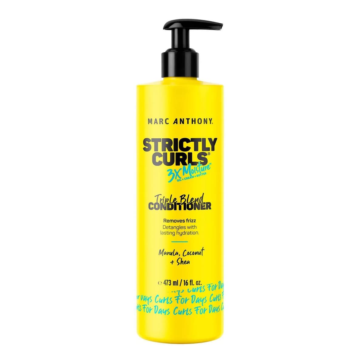 Strictly Curls 3x Moisture Conditioner for Curly Hair - Shea Butter & Marula Oil