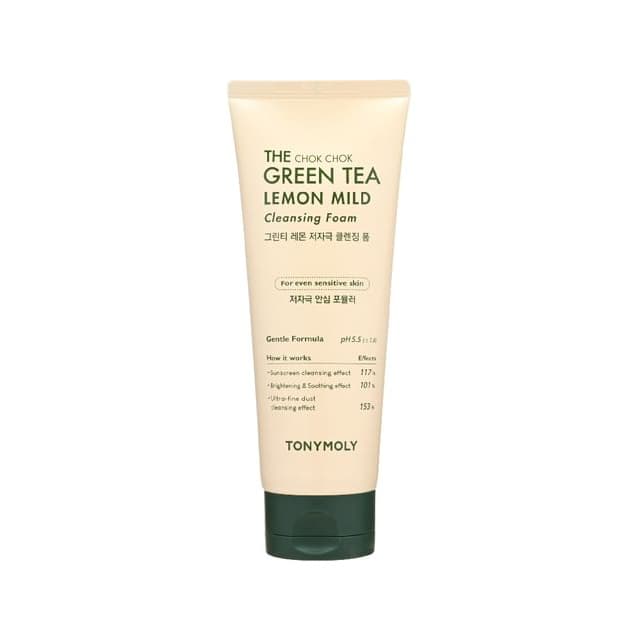 The Chok Chok Green Tea Lemon Mild Cleansing Foam