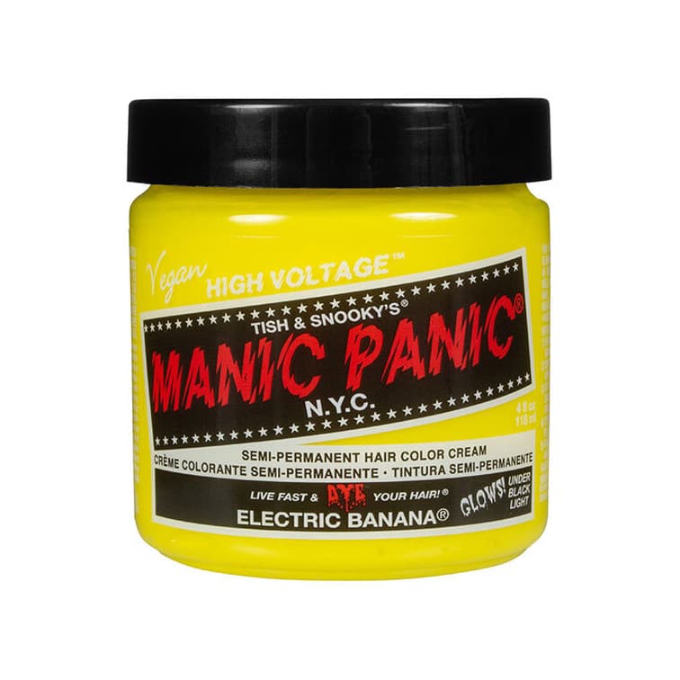 High Voltage Hair Dye Electric Banana