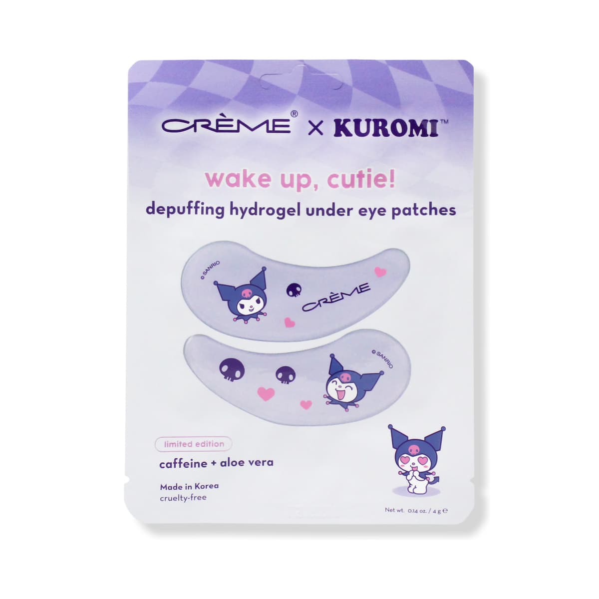 Kuromi Hydrogel Under Eye Patches