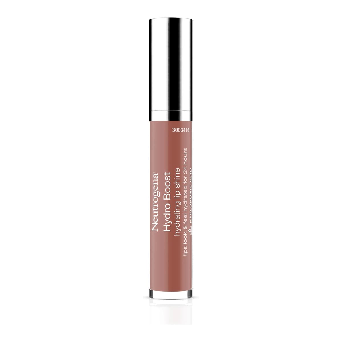 Hydro Boost Moisturizing Lip Gloss with Hyaluronic Acid to Soften & Condition Lips, Hydrating & Non-Stick, Almond Nude