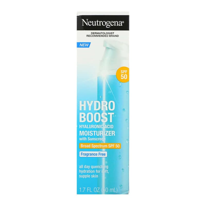 Hydro Boost Hyaluronic Acid Moisturizer With Sunscreen, SPF 50